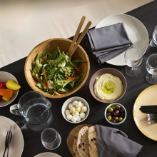 GRÖNSAKER سلطانية تقديم, خيزران, 28 سم