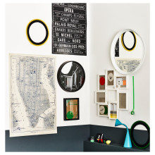 VÄXBO طقم براويز لعدد 8 صور, أبيض, 13x18 سم