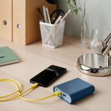 VARMFRONT بنك طاقة, أزرق غامق, 10400 mAh