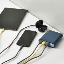 VARMFRONT بنك طاقة, أزرق غامق, 10400 mAh