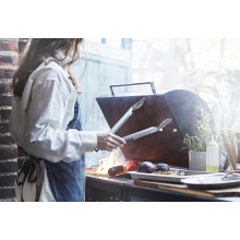 GRILLSKÄR وحدة حوض مطبخ/شواية فحم، خارجية