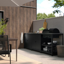 GRILLSKÄR وحدة حوض مطبخ/شواية فحم، خارجية