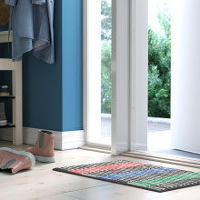 VÄNDPLATS دعّاسة باب, عدة ألوان/شريط, 40x60 سم