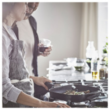 VARDAGEN مقلاة شواء, حديد الزهر, 28x28 سم