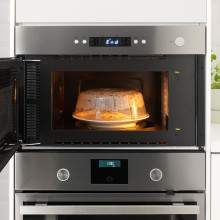 PRICKIG غطاء مايكروويف, رمادي, 26 سم