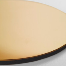 GLATTIS قواعد كؤوس مع حامل, لون نحاسي, 8.5 سم