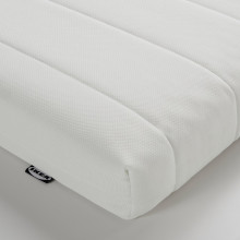 GLAMBERGET تخت قابل للتمديد مع تخزين/فرشتين, صنوبر/Åfjäll متوسطة الصلابة, 80x200 سم