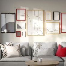 RÖDALM برواز, شكل السنديان, 61x91 سم