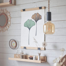 VISBÄCK علاقة صور, خيزران, 40 سم