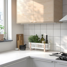 RISATORP منظم مكتب, أبيض, 50x16x17 سم