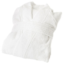 ROCKÅN روب حمّام, أبيض, L/XL