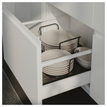 UPPDATERA حامل صحن, فحمي, 15-23 سم