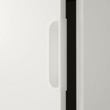 GALANT تشكيلة تخزين مع أبواب سحّابة, أبيض, 320x120 سم