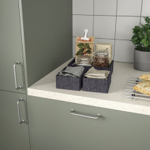 UPPDATERA صندوق، طقم من 3, رمادي