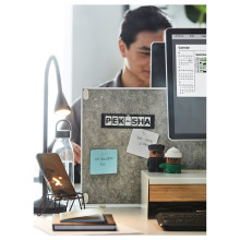 TROTTEN لوحة ملاحظات, أبيض, 76x33 سم