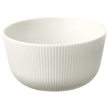 OFANTLIGT سلطانية., أبيض, 13 سم