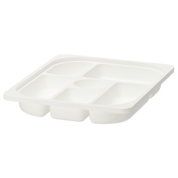 Storage tray with compartments