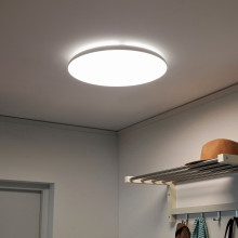 NYMÅNE إضاءة سقف LED, أبيض, 45 سم
