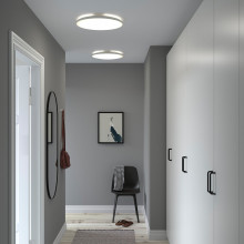 NYMÅNE إضاءة سقف LED, أبيض, 45 سم
