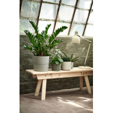 NYPON آنية نباتات, داخلي/خارجي رمادي, 24 سم