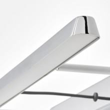 FLASKPOST إضاءة خزانة/حائط LED, طلاء كروم, 56 سم