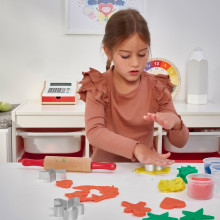 MÅLA طقم أدوات عجينة أطفال 4 قطع, متعدد الالوان