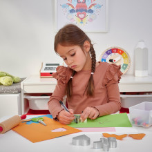 MÅLA طقم أدوات عجينة أطفال 4 قطع, متعدد الالوان