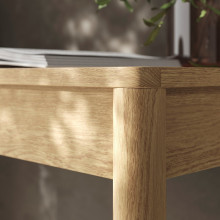 TONSTAD مكتب, قشرة سنديان, 120x47 سم