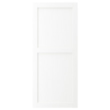 ENKÖPING باب, أبيض مظهر الخشب, 60x140 سم