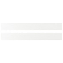 ENKÖPING واجهة دُرج, أبيض مظهر الخشب, 80x10 سم