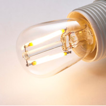 LUNNOM مصباح علامة LED E14 100 lumen, شفاف