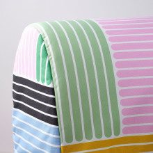 LYCKSELE LÖVÅS كنبة-تخت بمقعدين, Grindtorp عدة ألوان