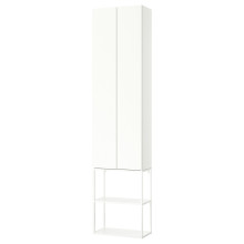 ENHET تشكيلة تخزين, أبيض, 60x32x255 سم