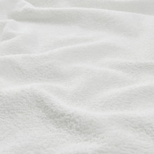 LUDDVIAL منشفة حمّام, أبيض, 55x120 سم