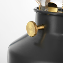 TÄRNABY مصباح طاولة, خافض للضوء فحمي, 25 سم