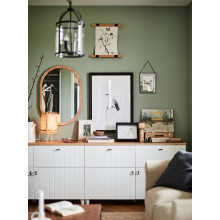 SUTTERVIKEN واجهة دُرج, أبيض, 60x26 سم