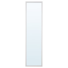 LILJETRÄD مرآة, أبيض, 30x115 سم
