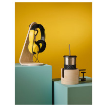 LÅNESPELARE حامل سماعة الرأس, قشرة خشب الدردار