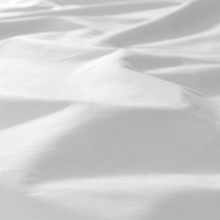 DVALA شرشف بمطاط, أبيض, 120x200 سم