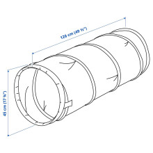 DVÄRGMÅS ممر، نفق لعب, أزرق/أخضر
