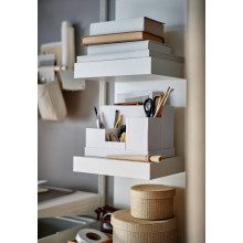 LACK وحدة رف حائط, أبيض, 30x190 سم