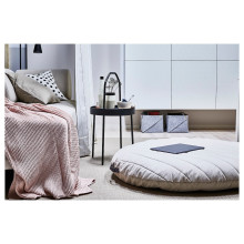 BURVIK طاولة جانبية, أسود, 38 سم