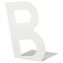 BUSBASSE مسند كتاب, أبيض