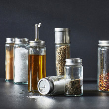 CHOKLADHAJ منظم محمول, خشب, 12x11 سم