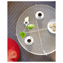 KROKHOLMEN طاولة قهوة، خارجية, بيج, 73 سم