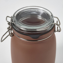 KORKEN برطمان بغطاء, بني-أحمر, 1 ل