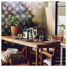 KORKEN برطمان على شكل زجاجة مع غطاء, زجاج شفاف, 1.4 ل