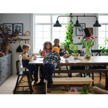 PERJOHAN مقعد طويل مع تخزين, صنوبر, 100 سم