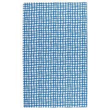 PILLERSTARR مفرش طاولة, نقش/أزرق أبيض, 145x240 سم