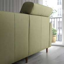 SLATORP كنبة 4 مقاعد مع أريكة طويلة